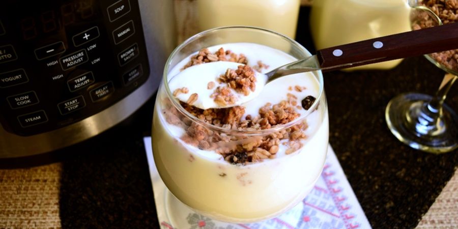 Rețetă baby friendly Iaurt natural din lapte de vacă by Retete Merișor