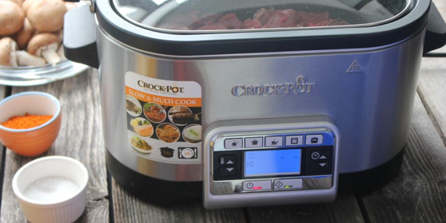 Rețetă papricaș de vițel cu ciuperci la Multicooker 5in1 Digital 5.6L Crock-pot by Lauras Sweets
