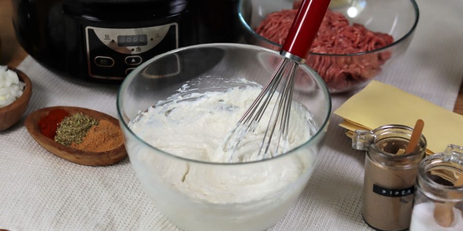 Rețetă lasagna la slowcooker Crock-pot 4.7L Digital by Teos Kitchen