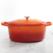 Vas cuptor, capac, fontă emailată, 6.6L, oval, portocaliu Crock-Pot