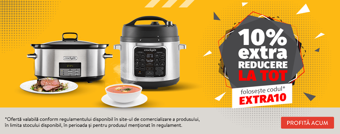 Promotie Crockpot EXTRA10