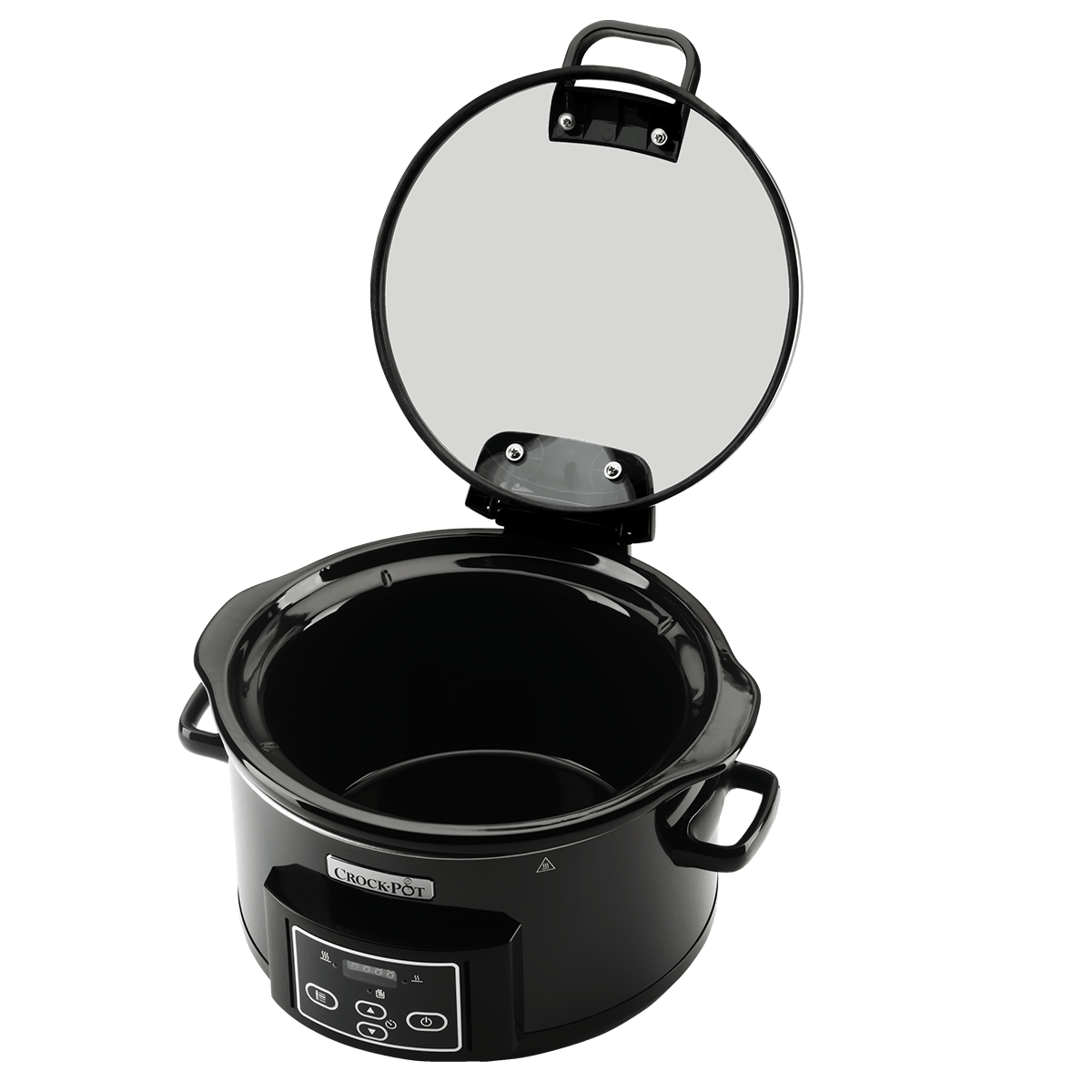 Slow Cooker 4.7L Digital HingedLid CrockPot, 4.7L, capac retractabil