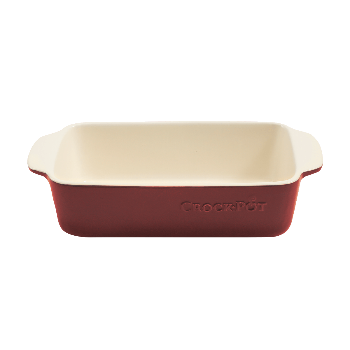 Vas paine, ceramica, dreptunghiular, 1.18L, rosu Crock-Pot