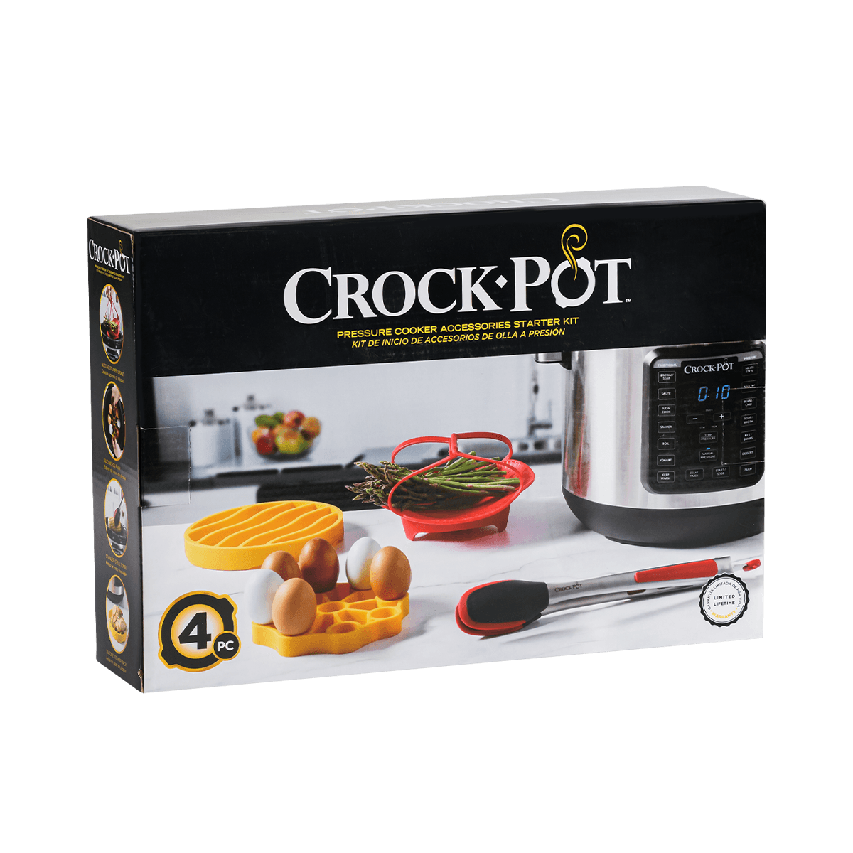 Set ustensile pentru Crock-Pot Express, din silicon, 4 piese Crock-Pot