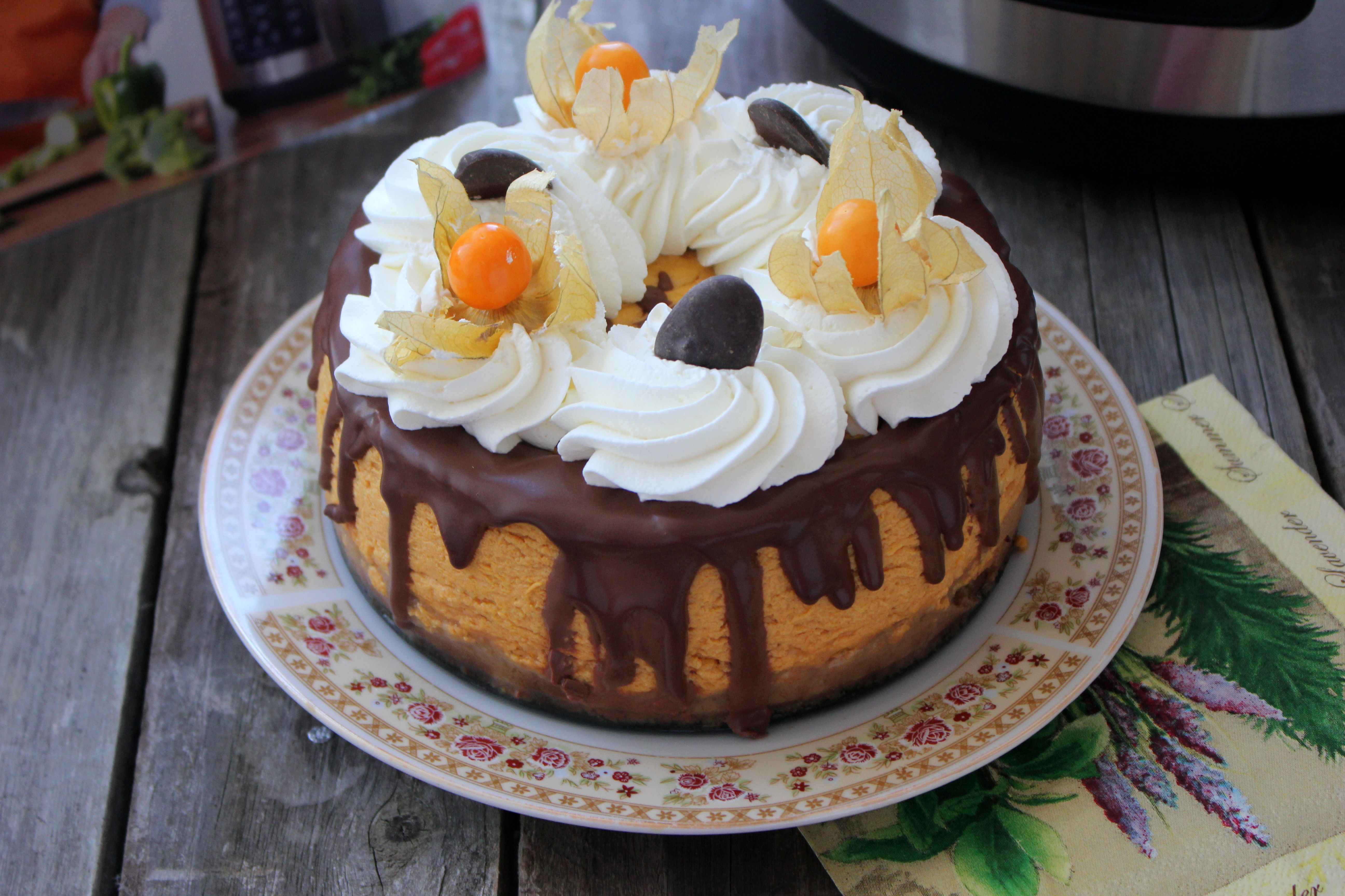 Reteta Cheesecake cu dovleac si rom by Lauras Sweets