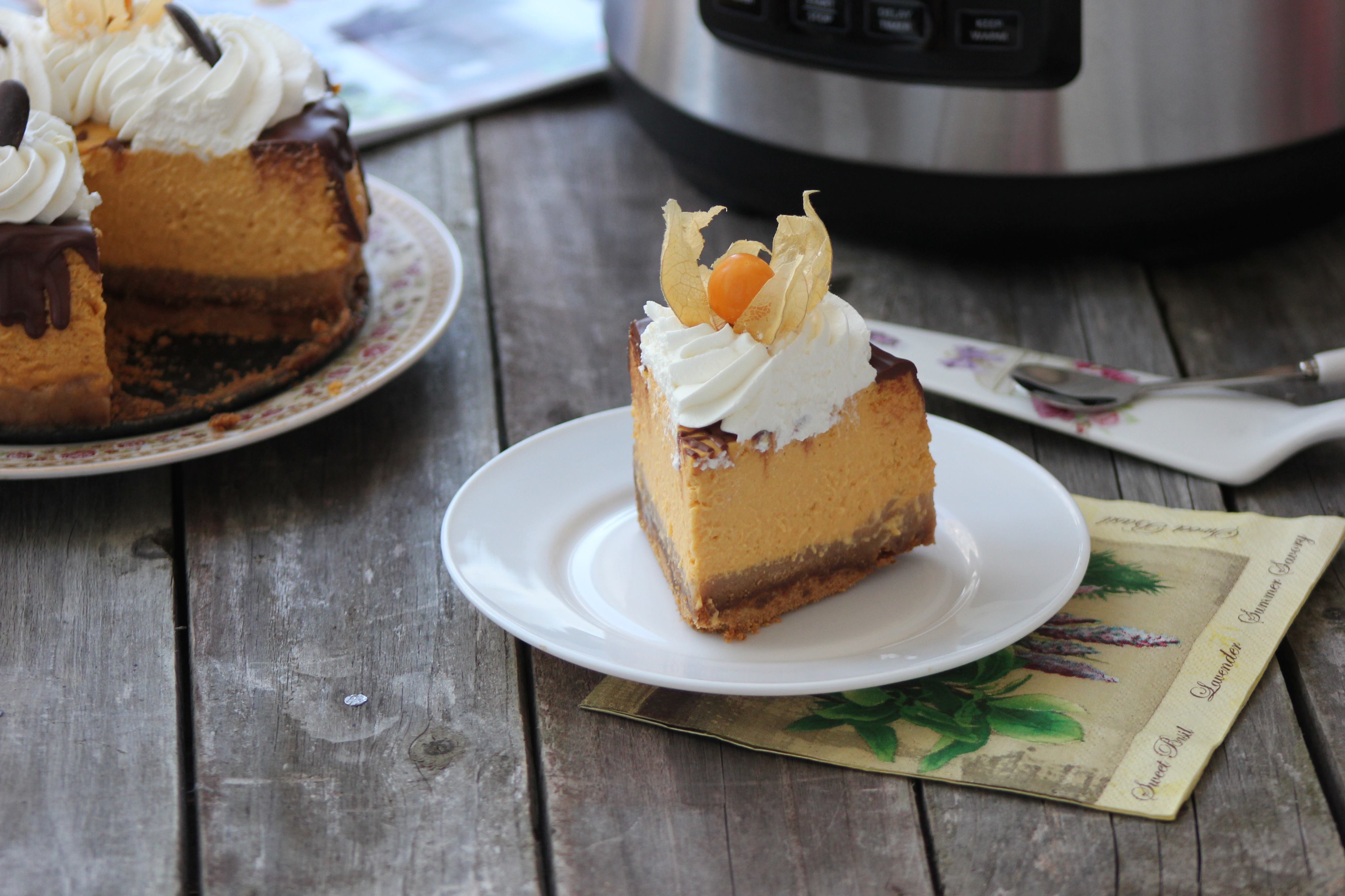 Reteta Cheesecake cu dovleac si rom by Lauras Sweets