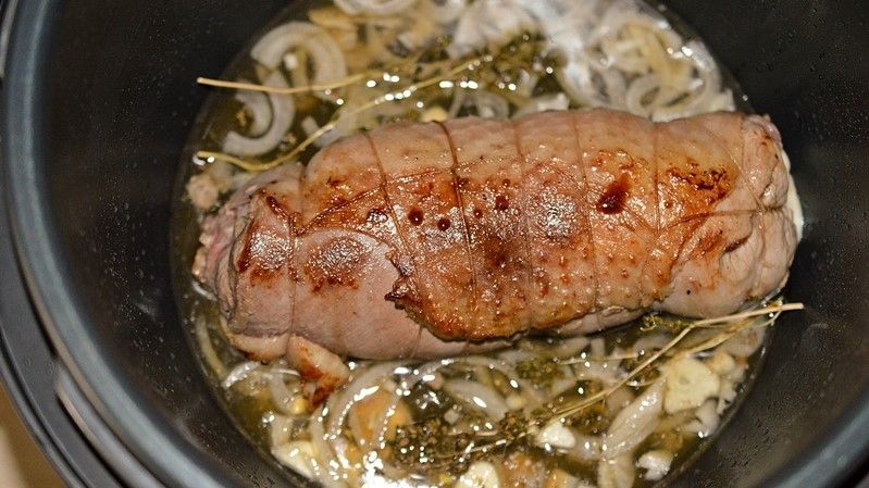 Reteta Rulada de curcan cu tocanita de hribi by Dulciuri fel de fel