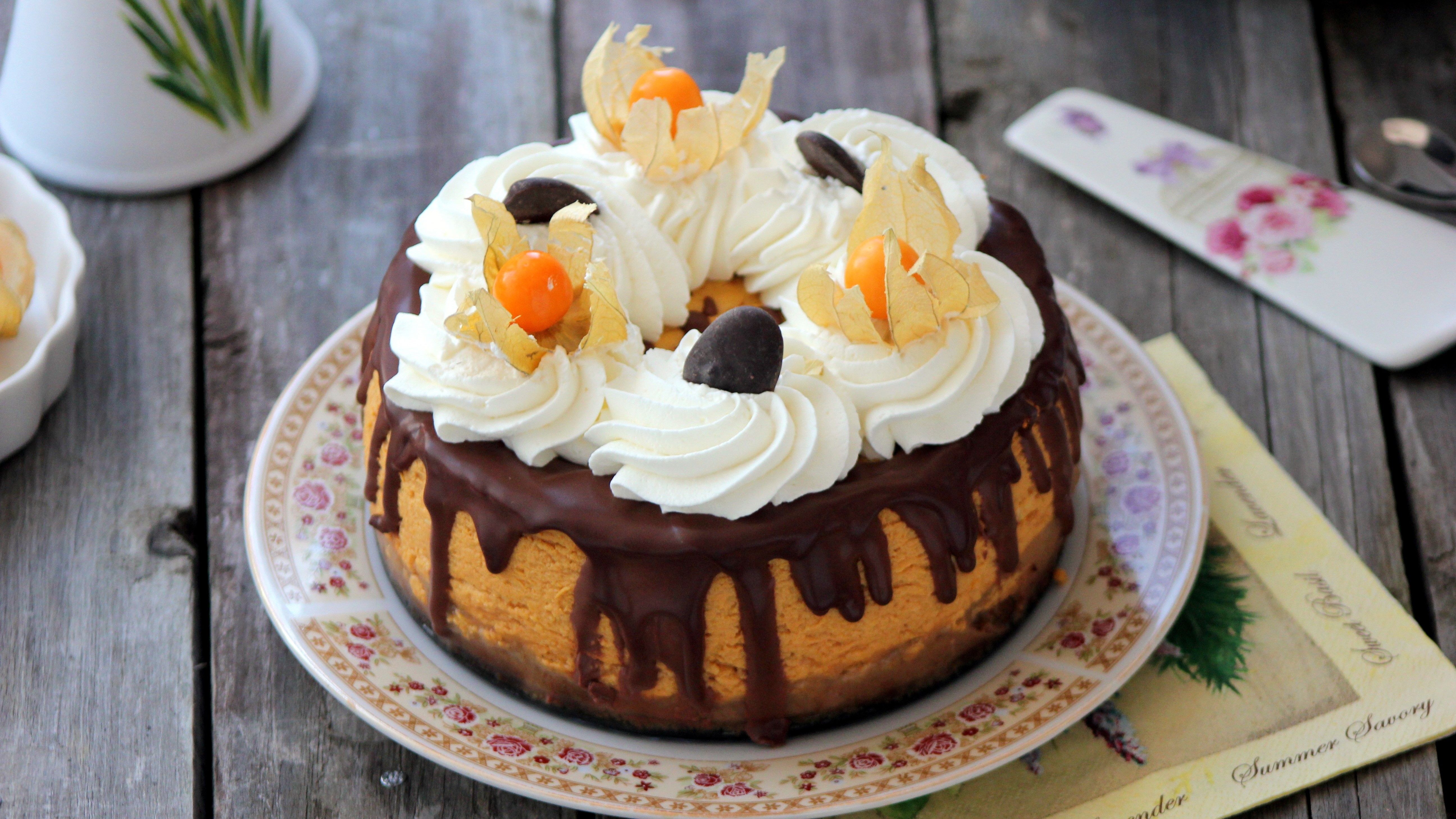 Reteta Cheesecake cu dovleac si rom by Lauras Sweets