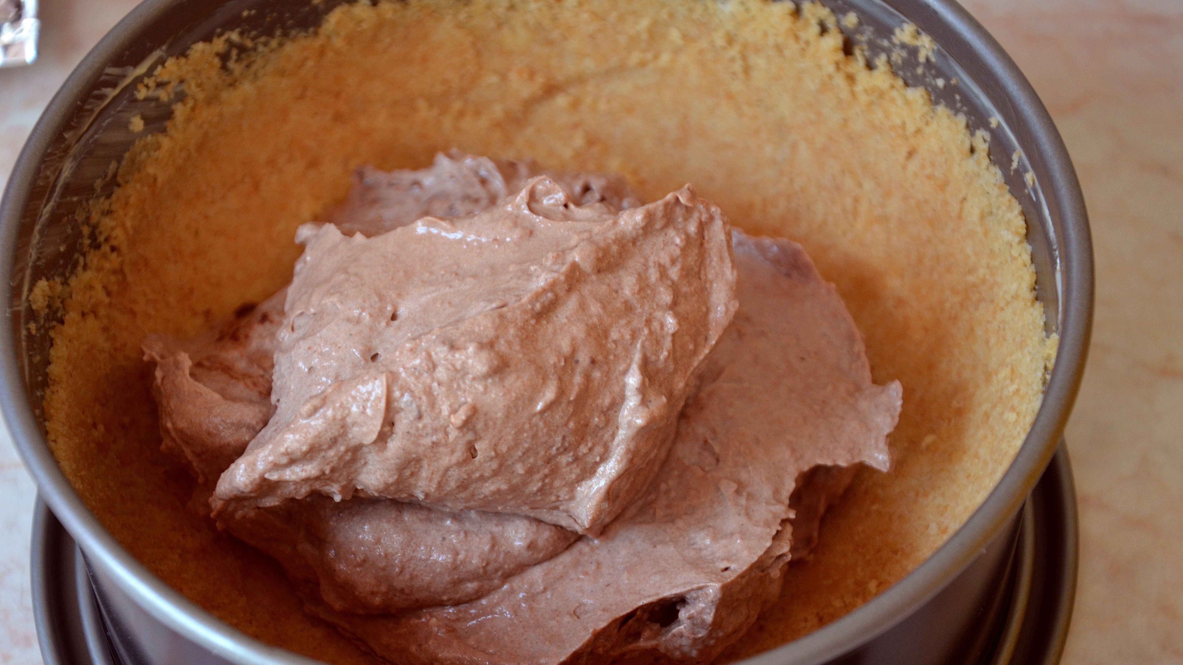 Reteta Cheesecake cu ciocolata by Bucate, vorbe si arome