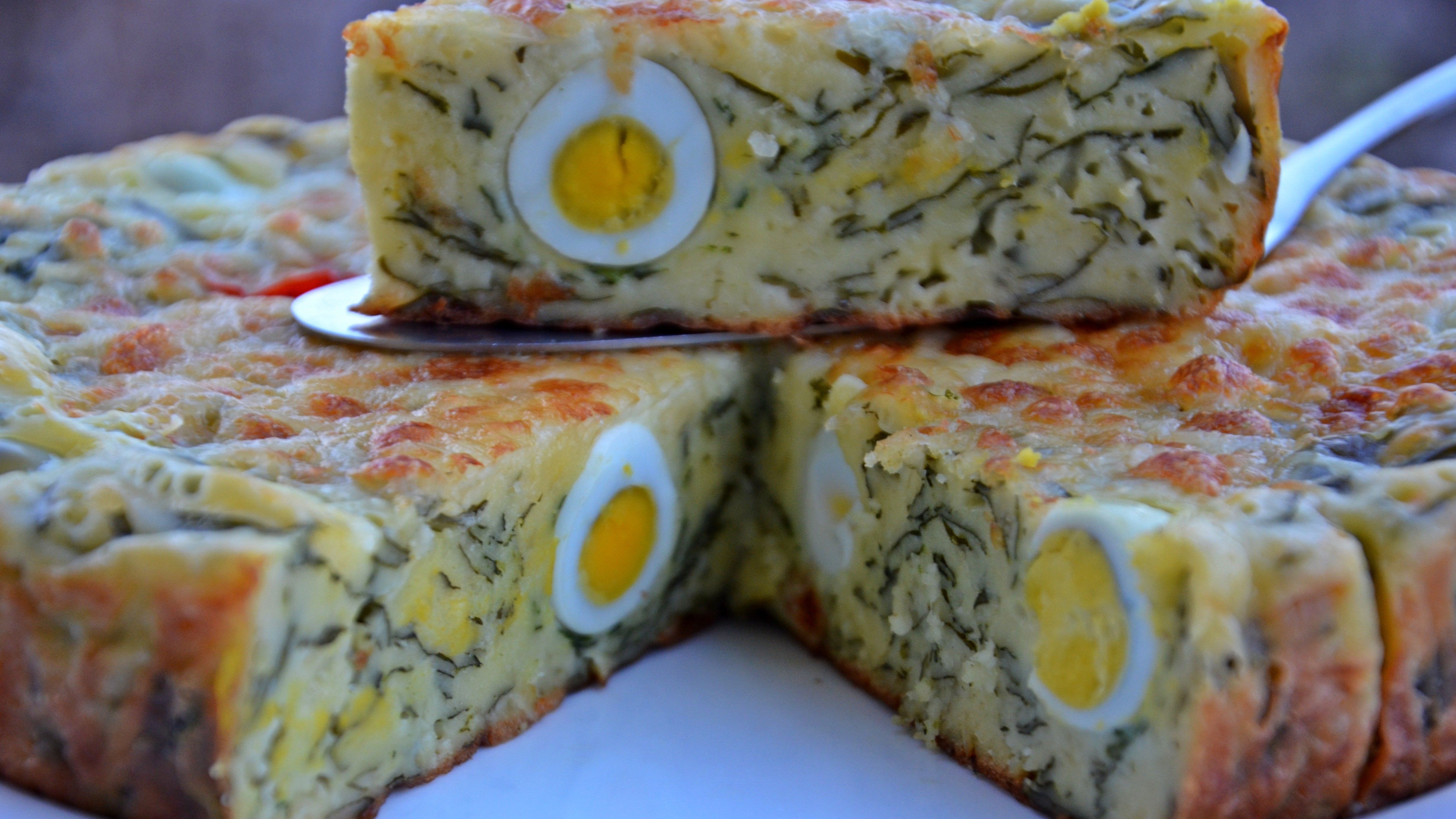 Reteta Tarta aperitiv cu spanac si oua de prepelita by Bucate, vorbe si arome