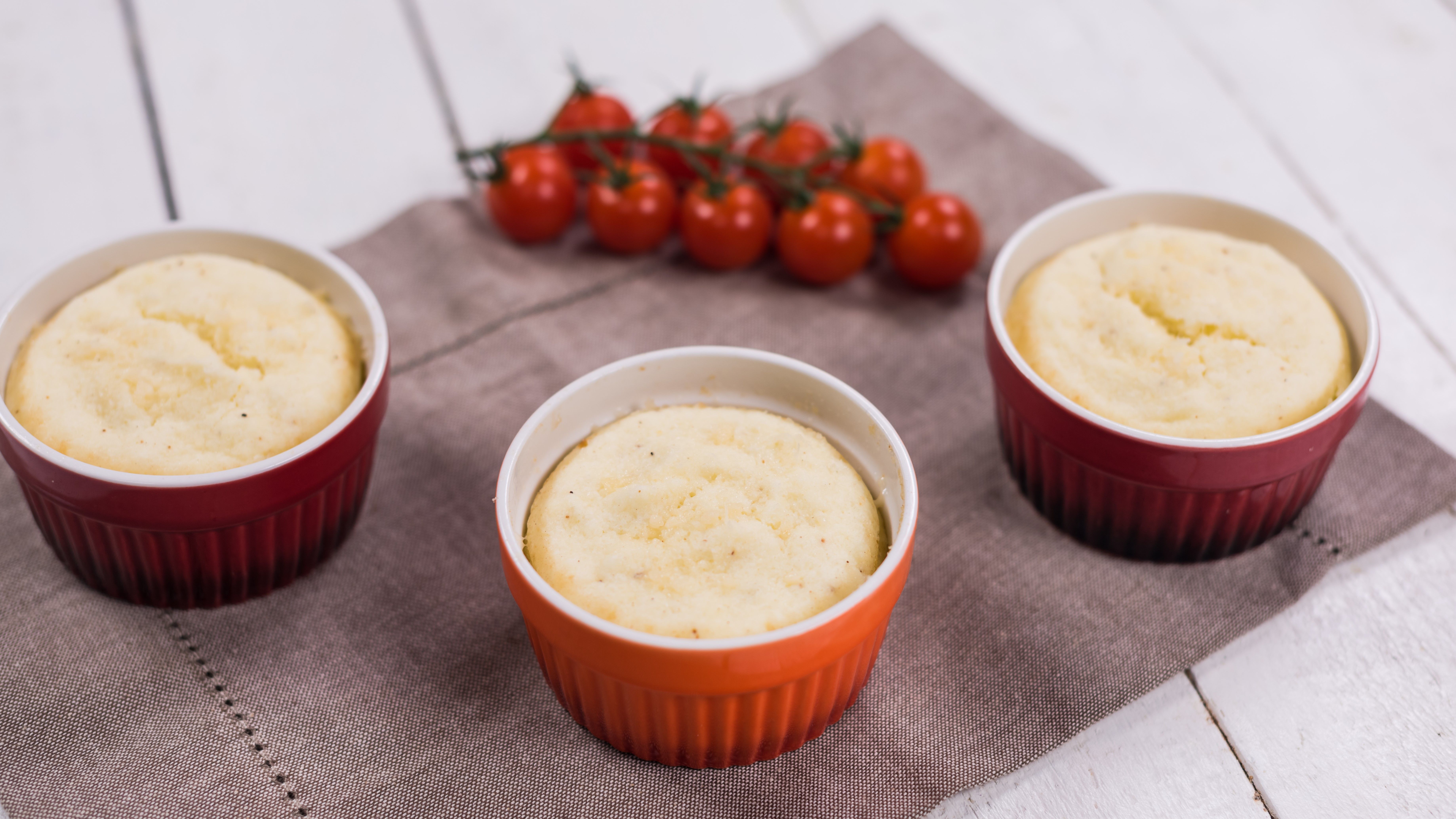 Reteta Soufle de cartofi cu parmezan