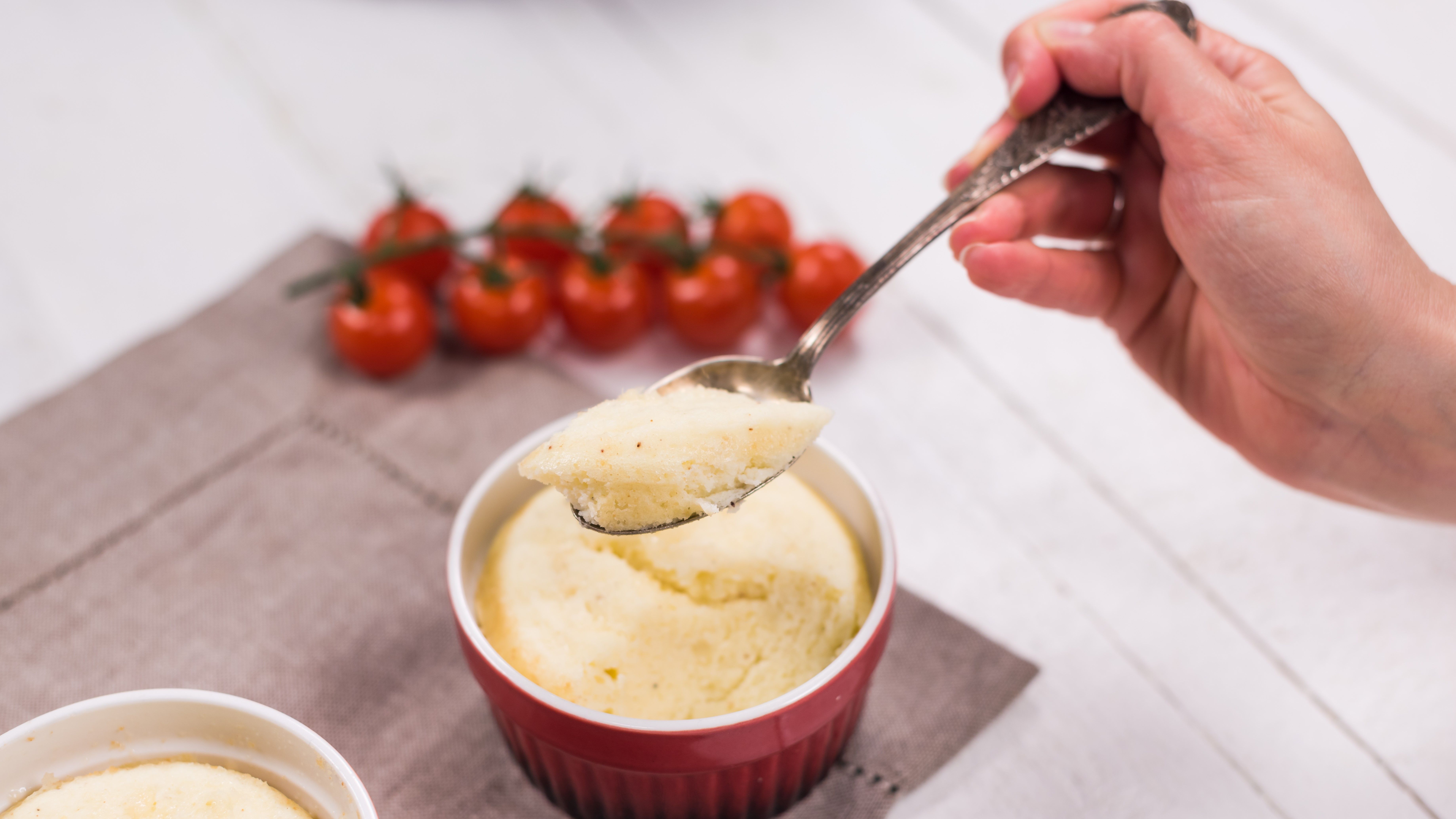 Reteta Soufle de cartofi cu parmezan