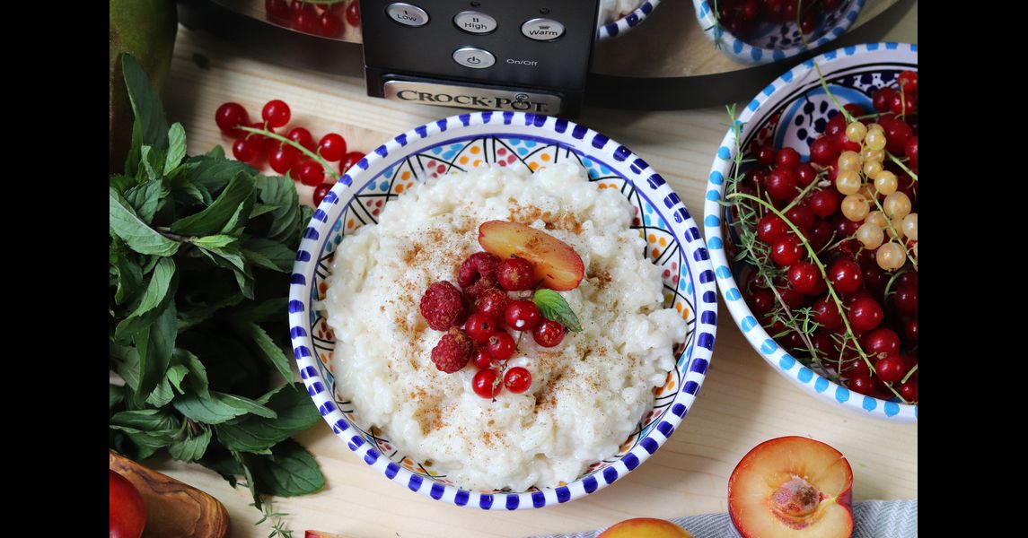 Budinca de orez la Slow Cooker CrockPot 5.7L Digital by Bucatar Maniac