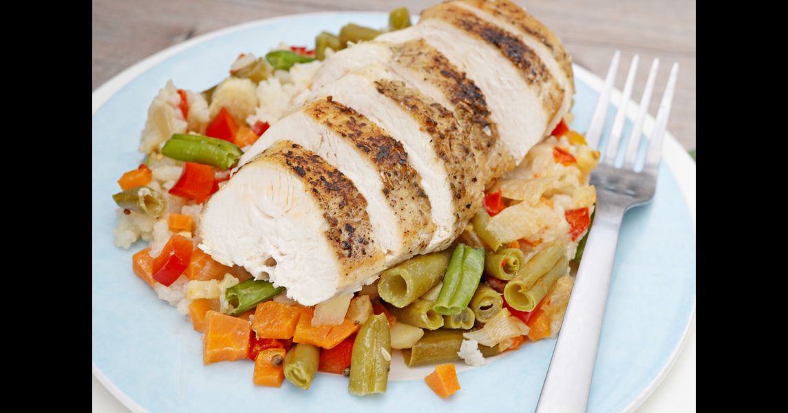 Rețetă pilaf cu pui la Slow Cooker 7.5L Digital CrockPot by Carte de