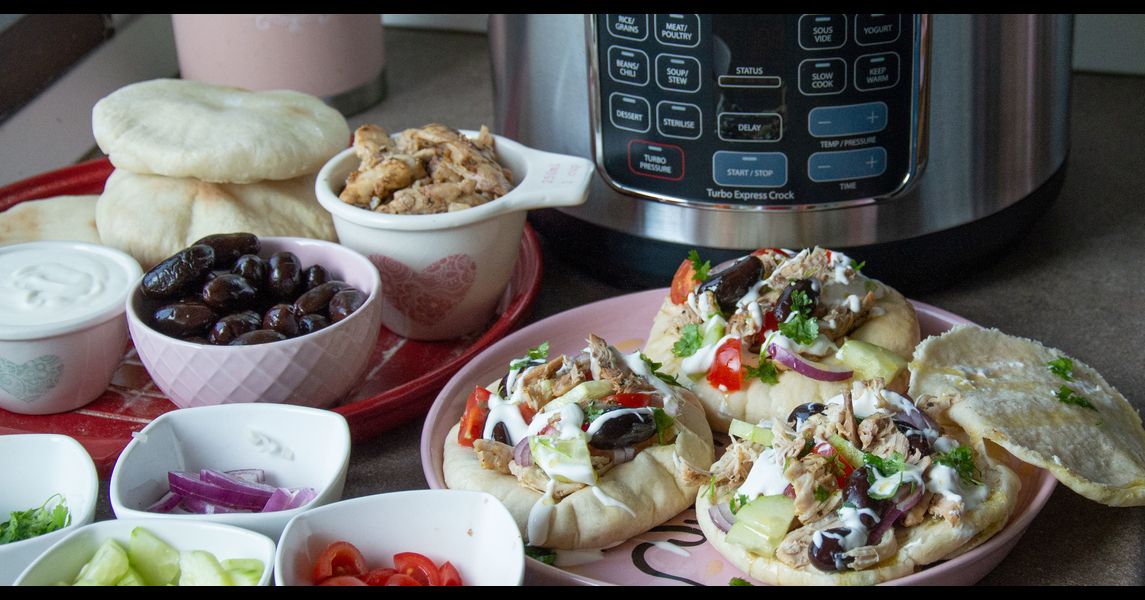 Rețetă Gyros de pui la multicooker Crockpot Turbo Express by Madeline