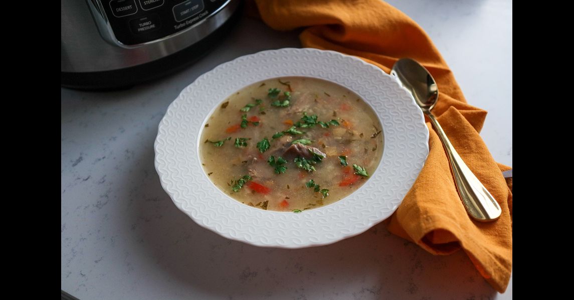 Rețetă ciorbă de găină la multicookerul Crockpot Turbo Express by