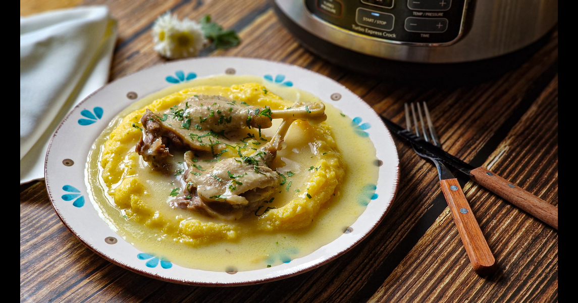 Rețetă ciulama de pasăre la multicookerul Crockpot Turbo Express by