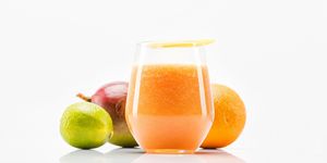 Reteta smoothie de lime, mango si portocale