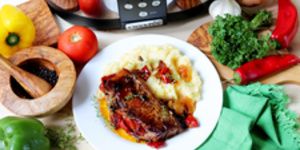 Cotlet haiducesc la Slow Cooker Crock-Pot 5.7L Digital by Bucatar Maniac