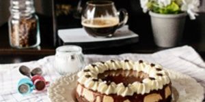 Rețetă espresso cheesecake - prăjitură cu brânză și cafea by Dulciuri Fel de Fel