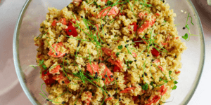 Rețetă salată cu somon și ardei gras la Multicookerul Crockpot Express Turbo by Prăjiturela
