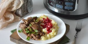 Rețetă Ficăței de pui cu piure de cartofi la Multicooker Turbo Express by Carte de rețete