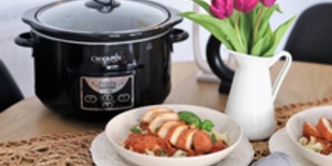 Rețetă pui cu suc de roșii la Slow Cooker 4.7L Digital Crock-pot by Teo's Kitchen