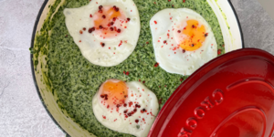 Rețetă Spanac cu ouă la vas de fontă emailată Crockpot by Roxana Blenche