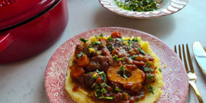 Rețetă osso buco de vită în vasul de fontă emailată by Prăjiturela