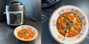 Rețetă tocăniță de cartofi cu carne de vită și năut la multicooker Crock-Pot Turbo Express by Andra Udrea