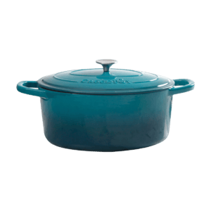Vas pentru cuptor, cu capac, fontă emailată, 6.6L, oval, vas crockpot, vas cu capac fonta, vas fonta, vas fonta emailata, vas de fonta bun, vas de fonta cu capac, vase crockpot, vas de gatit din fonta emailata, vas fonta emailat, fonta emailata gatit