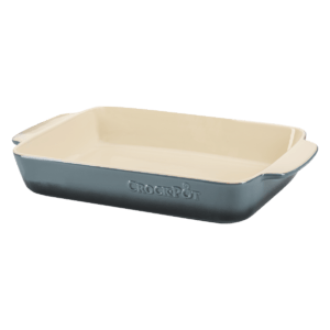 Vas cuptor, ceramica, dreptunghiular, 5.3L, gri Crock-Pot