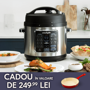 Multicooker Turbo Express cu gătire sub presiune Crock-Pot