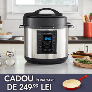 Oală sub presiune electrică multifuncțională Express Crock-Pot
