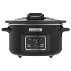 Slow Cooker 4.7L Digital HingedLid Crock-Pot