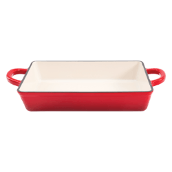 Vas lasagna, fontă emailată, 33cm, roșu Crock-Pot