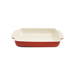 Vas cuptor, ceramică, dreptunghiular, 3.8L, roșu Crock-Pot