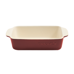 Vas pâine, ceramică, dreptunghiular, 1.18L, roșu Crock-Pot