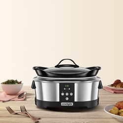 Slow Cooker 5.7L Digital Crockpot