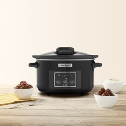 Slow Cooker 4.7L Digital HingedLid Crockpot