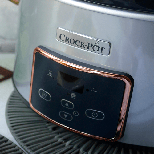 Slow Cooker 3.5L Digital Hinged Lid CrockPot, 3.5L, 3 setări Low