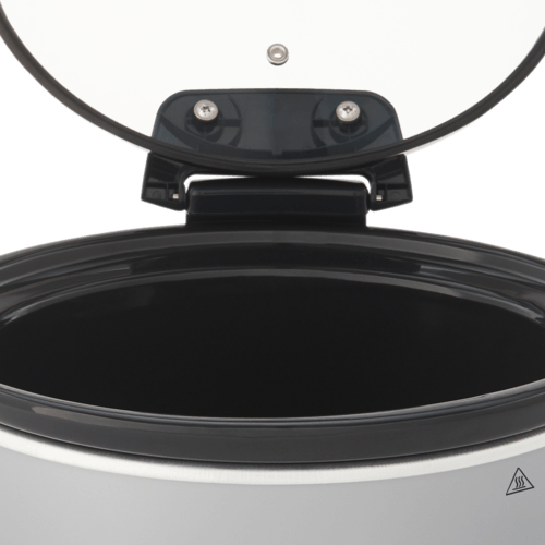 Slow Cooker 3.5L Digital Hinged Lid CrockPot, 3.5L, 3 setări Low