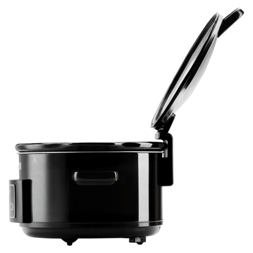 Slow Cooker 4.7L Digital HingedLid CrockPot, 4.7L, capac retractabil, 3