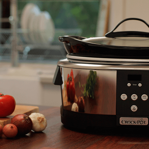 Slow Cooker 5.7L Digital, 5.7L, 3 setări Low, High și Păstrare la cald