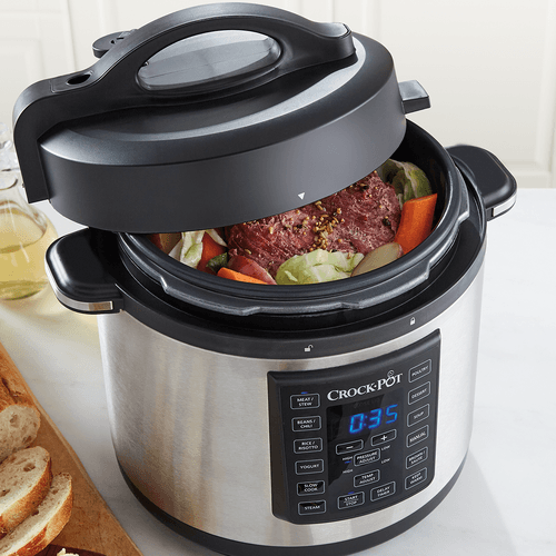 Express Multicooker cu gătire sub presiune CrockPot, 5.6L, 8 setări