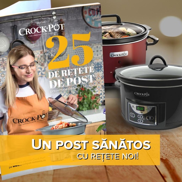Broșură 25 de rețete de post prezentate de Oana Țepelin