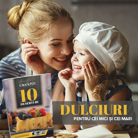 Broșură 10 Deserturi la Slow Cooker-ele Crock-Pot