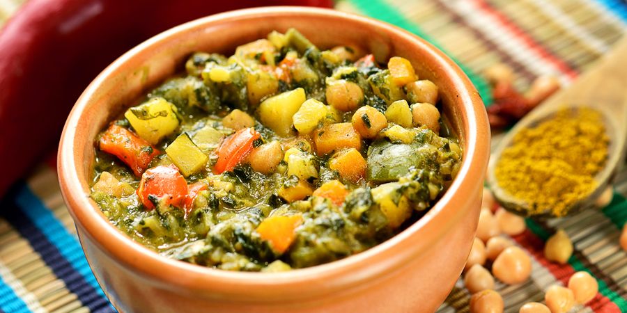 Reteta curry de legume si naut