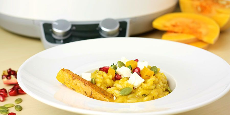 Rețetă risotto cu dovleac by team Adrian Hădean