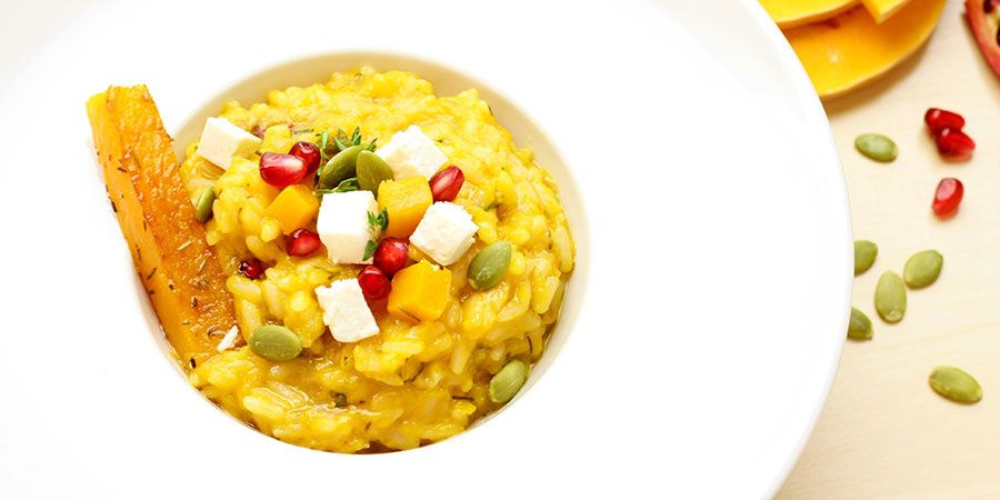 Rețetă risotto cu dovleac by team Adrian Hădean